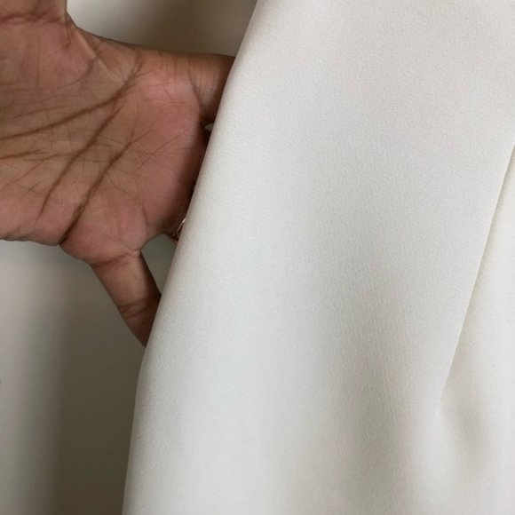 Express White Strapless Tube One-Piece Jumpsuit - Picture 6 of 8